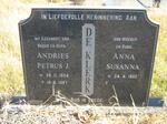 KLERK Andries Petrus J., de 1924-1987 en Anna Susanna 1932-
