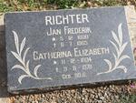 RICHTER Jan Frederik 1890-1965 & Catherina Elizabeth 1894-1978
