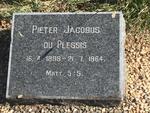 PLESSIS Pieter Jacobus, du 1898-1964