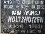 HOLTZHUIZEN H.M.S. 1934-2010