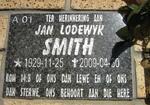 SMITH Jan Lodewyk 1929-2009