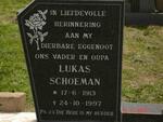 PLESSIS Lukas Schoeman, du 1913-1997