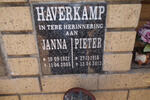 HAVERKAMP Pieter 1918-2012 & Janna 1921-2005
