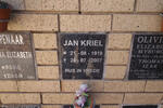 KRIEL Jan 1918-2007