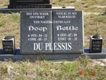 PLESSIS Doep, du 1934-1998 & Bettie 1935-2002