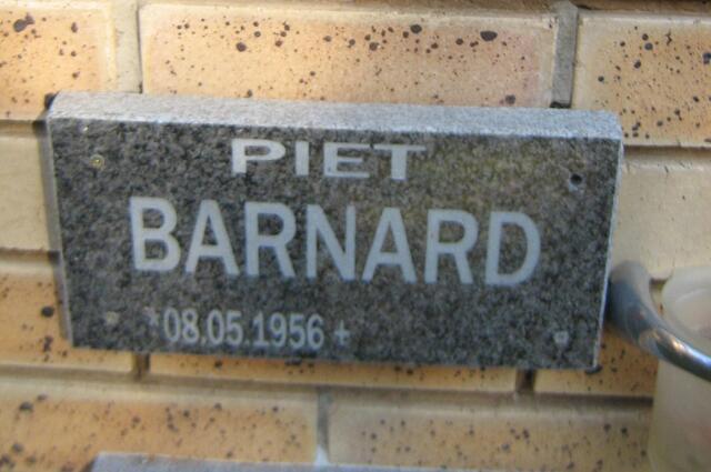 BARNARD Piet 1956-