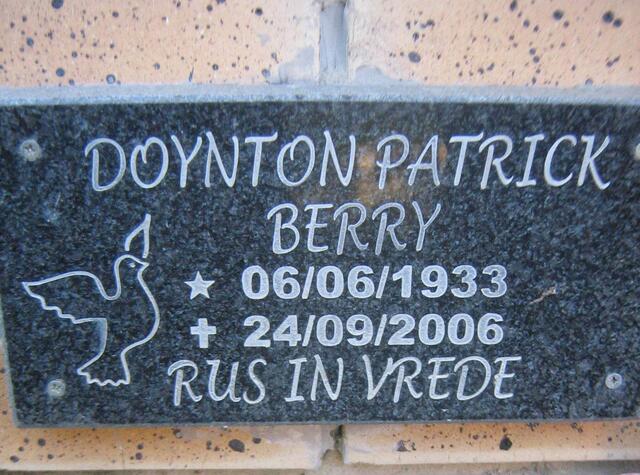 BERRY Doynton Patrick 1933-2006