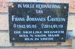 CASTELYN Frans Johannes 1942-2014