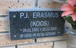ERASMUS P.J. 1951-2009