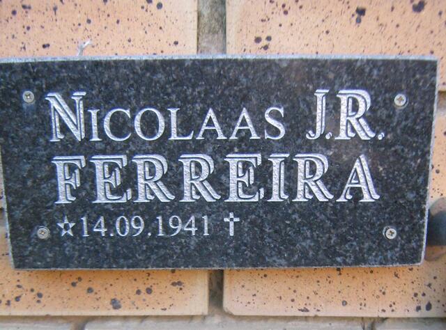 FERREIRA Nicolaas J.R. 1941-