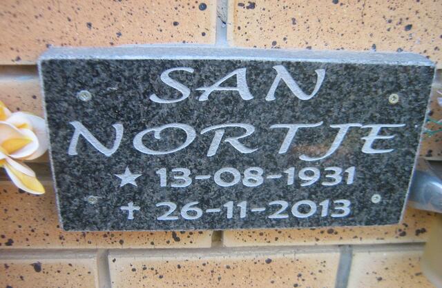 NORTJE San 1931-2013