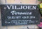 VILJOEN Veronica 1977-2014