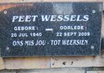 WESSELS Peet 1940-2009
