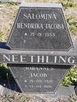 NEETHLING Johannes Jacob 1926-1986 & Salomina Hendrika Jacoba 1933-