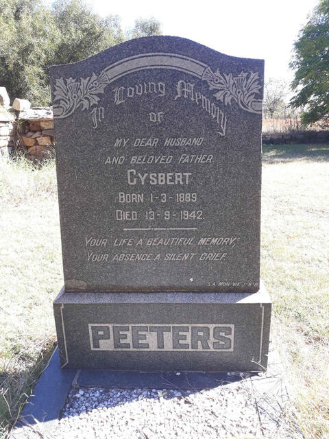 PEETERS Gysbert 1889-1942