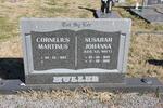 MULLER Cornelius Martinus 1943- & Susarah Johanna V.D. WATT 1942-1999