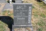 NAUDE Marthinus Casper 1918-1997