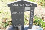 MKHWANAZI Hlambazi Joyce 1960-2015