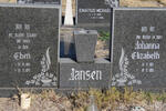 JANSEN Eben 1919-1979 & Johanna Elizabeth 1921-1999