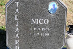 TALJAARD Nico 1967-1999