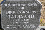 TALJAARD Dirk Cornelis 1924-1999