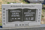 BLANCHE Jan Stephanus 1936-2001 & Christina Louisa 1948-