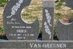GREUNEN Dries, van 1951-2003
