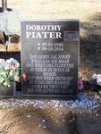 PIATER Dorothy 1946-2014