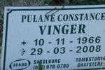 VINGER Pulane Constance 1966-2008