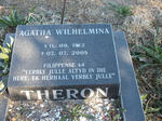 THERON Agatha Wilhelmina 1912-2005