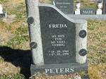 PETERS Freda 1961-1996