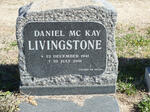 LIVINGSTONE Daniel McKay 1941-2001