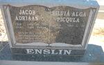 ENSLIN Jacob Adriaan 1940-2008 & Silvia Alga Picqula 1943-