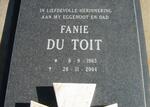 TOIT Fanie, du 1963-2004
