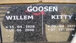 GOOSEN Willem 1928-2006 & Kitty 1929-2006