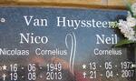 HUYSSTEEN Nicolaas Cornelius, van 1949-2013 :: VAN HUYSSTEEN Cornelius 1972-2007