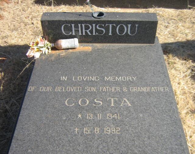 CHRISTOU Costa 1941-1992