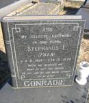 CONRADIE Stephanus L. 1919-1979
