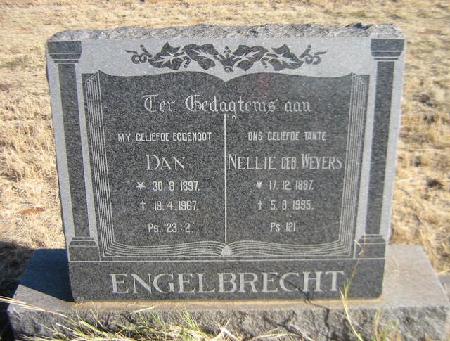 ENGELBRECHT Dan 1897-1967 & Nellie WEYERS 1897-1995