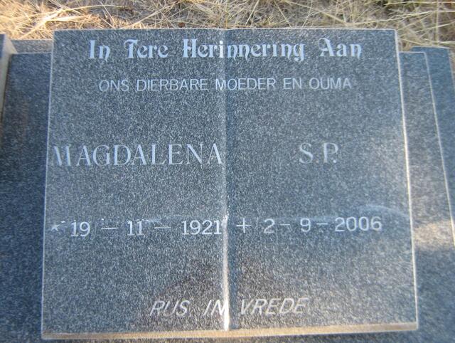 ERWEE Magdalena S.P. 1921-2006