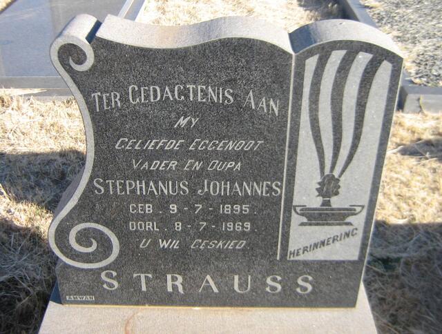 STRAUSS Stephanus Johannes 1895-1969