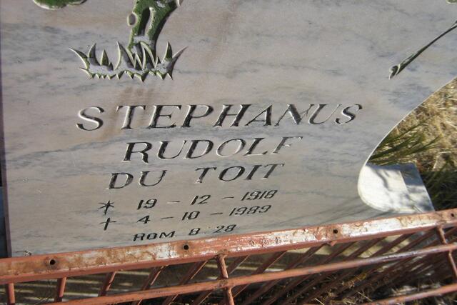 TOIT Stephanus Rudolf, du 1918-1989