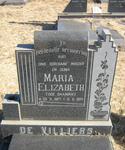 VILLIERS Maria Elizabeth, de nee SAAIMAN 1927-1994