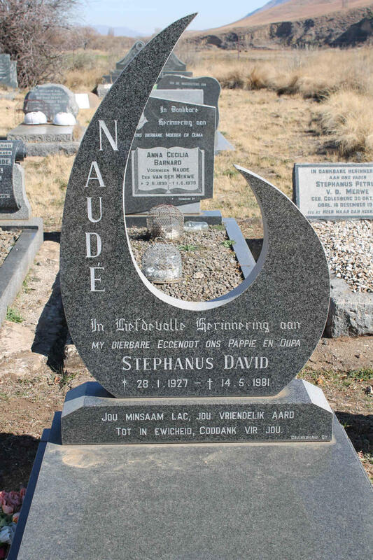 NAUDÉ Stephanus David 1927-1981