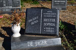 JAGER Louis Johannes, de 1912-1975 & Hester Sophia 1918-2013