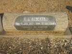 ALBERTS T.J. 1907-1964