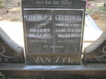 ZYL Gideon P. J., van 1879-1964 & Cecilia G. voorheen VAN HEERDEN nee NEL 1870-1964