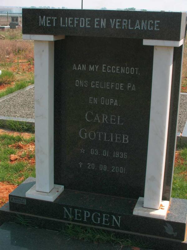 NEPGEN Carel Gotlieb 1935-2001