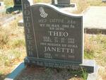 POTGIETER Theo 1934-1998 & Janette 1938-