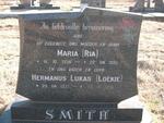 SMITH Hermanus Lukas 1937-1996 & Maria 1938-1993